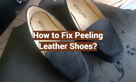 what causes leather to peel